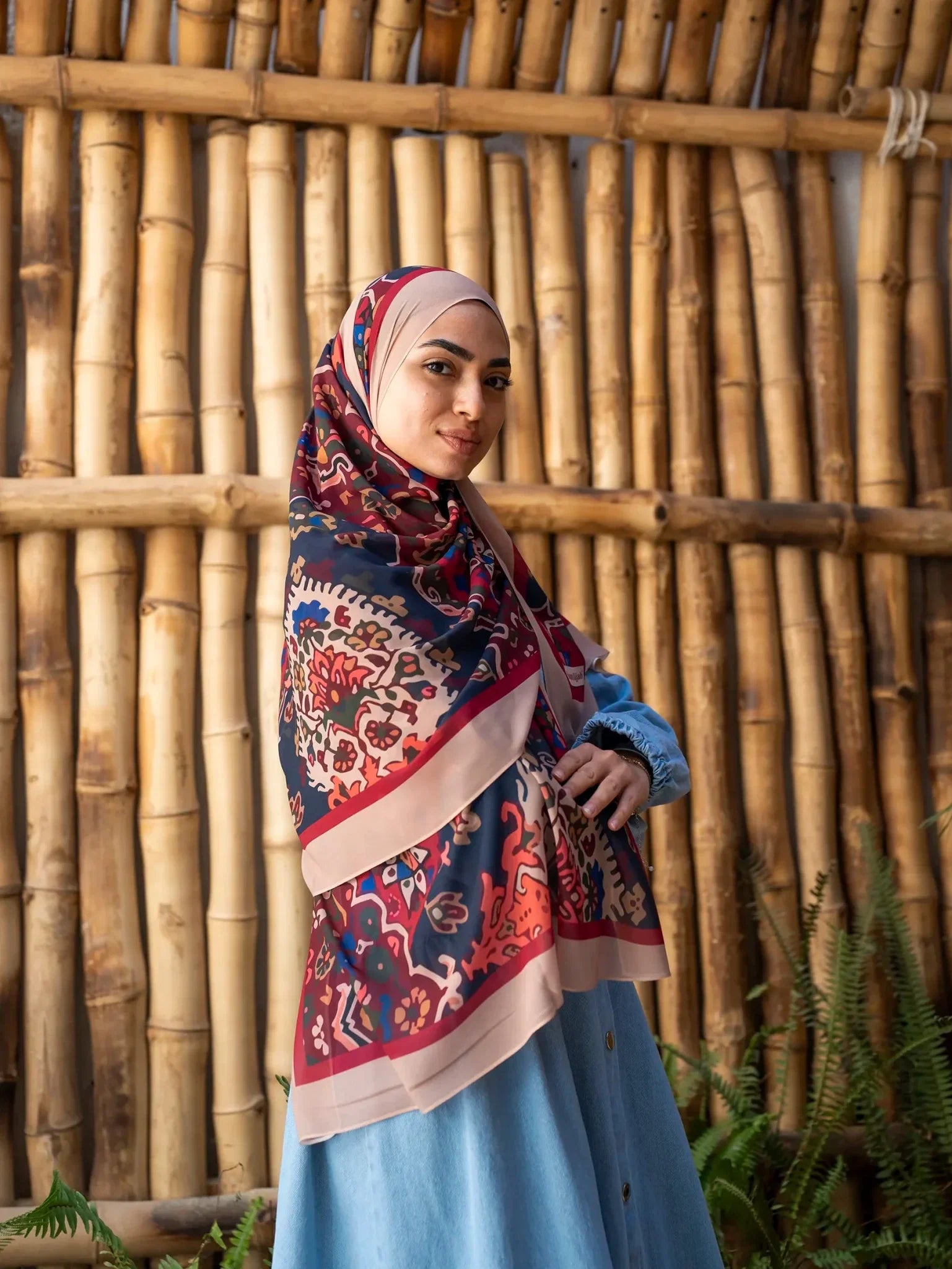 Modest Printed scarf