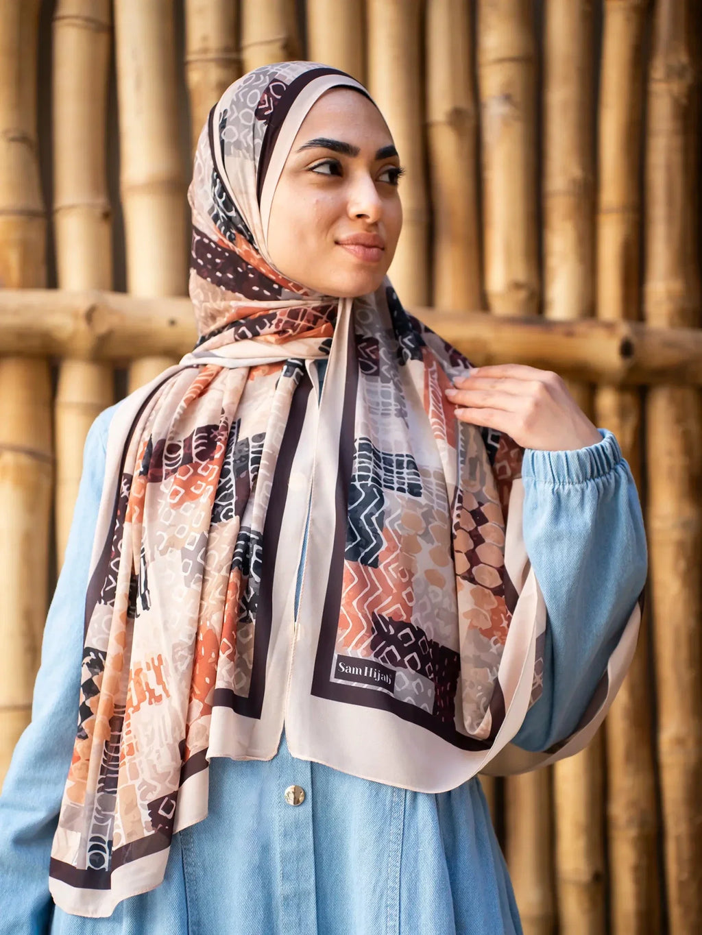 Modest Printed scarf