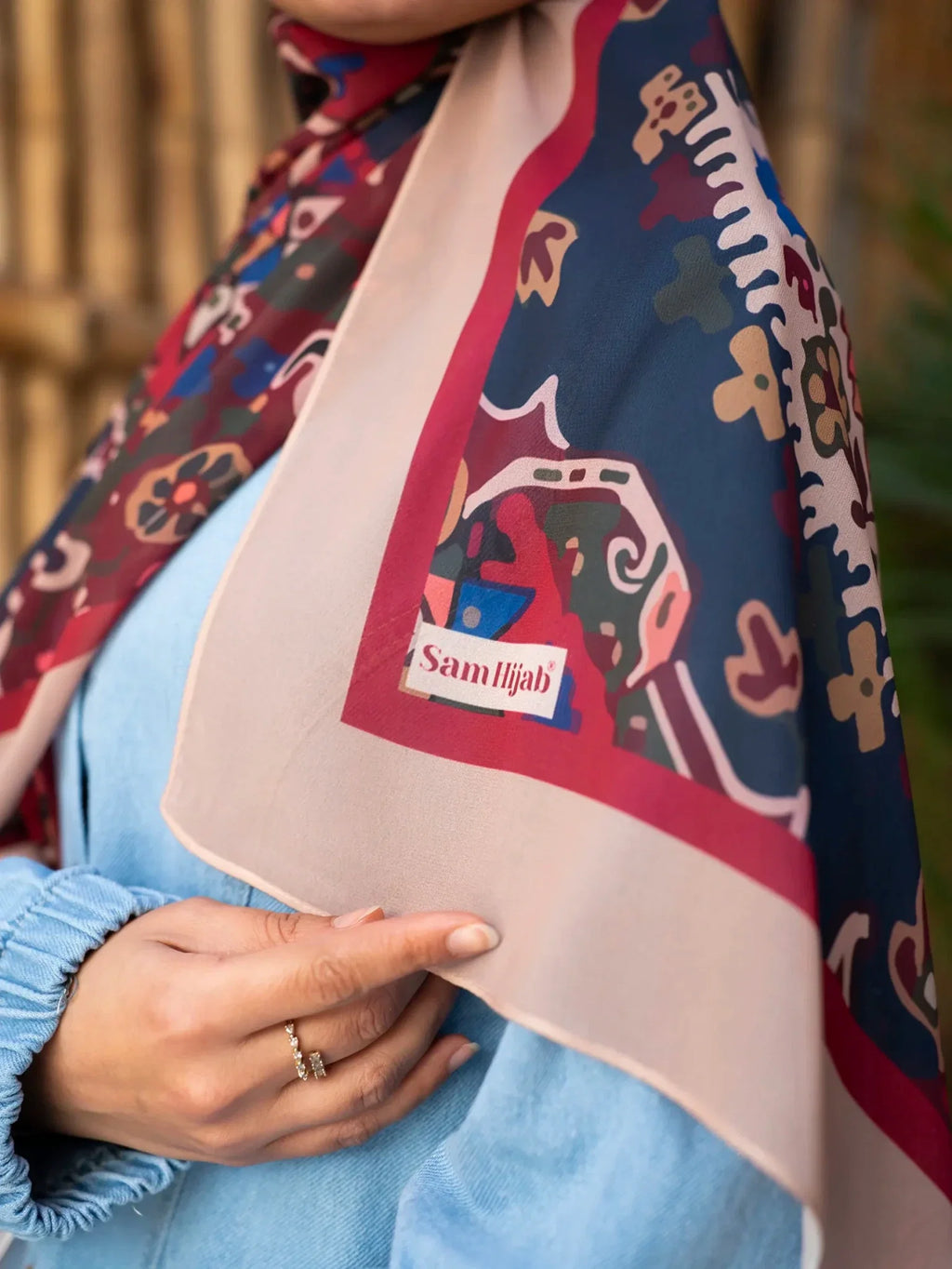 Modest Printed scarf