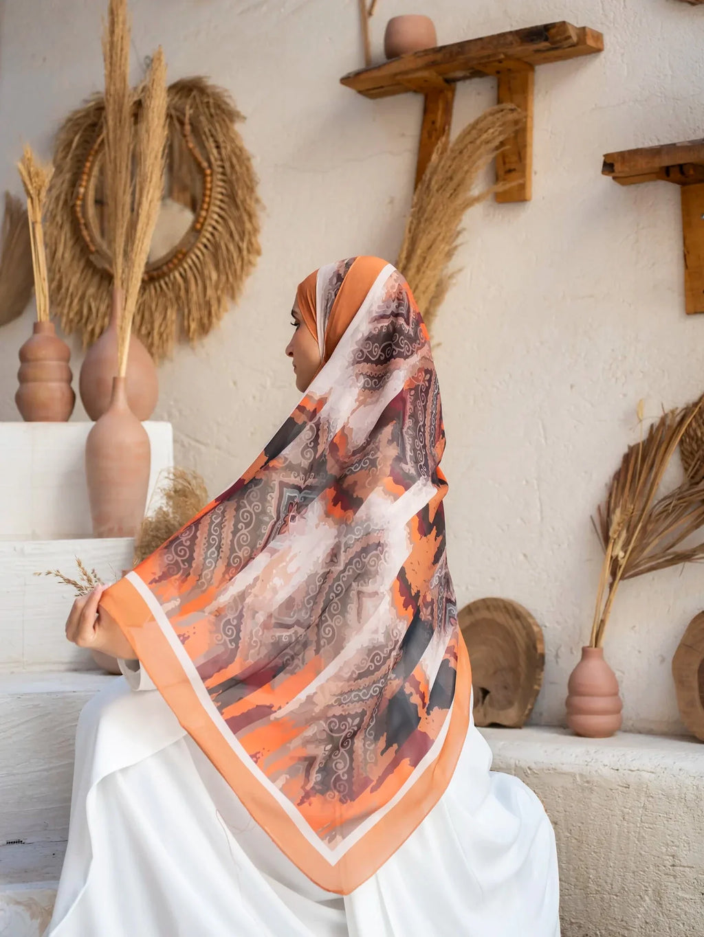Modest Printed scarf