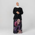 Printed Chiffon Skirt