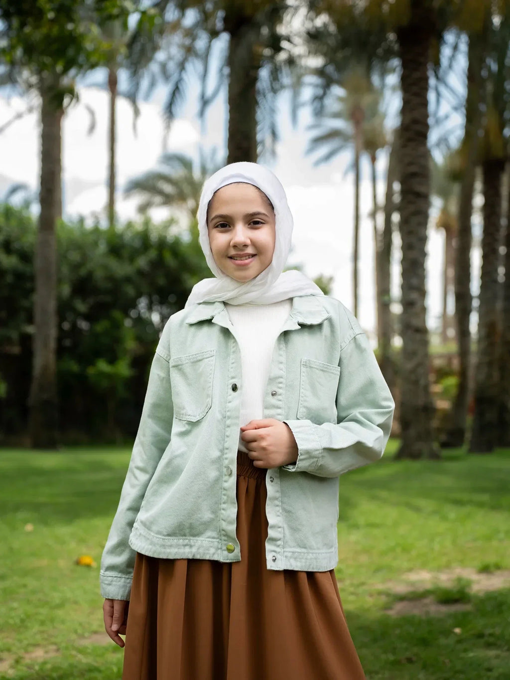 Teens Gabardine  Basic Jacket