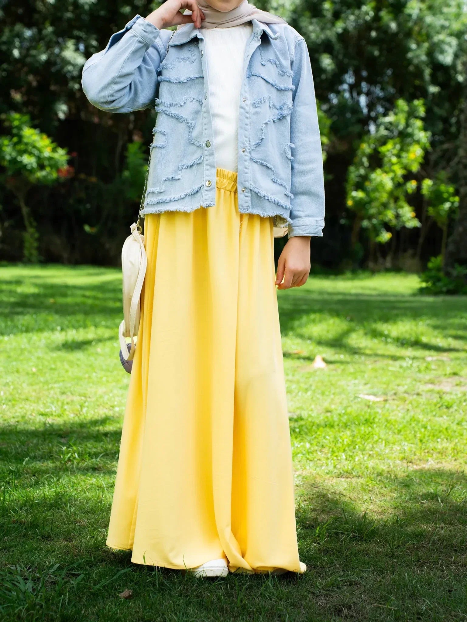 Teens Kaloush Skirt – Flowing Elegance for a New Generation
