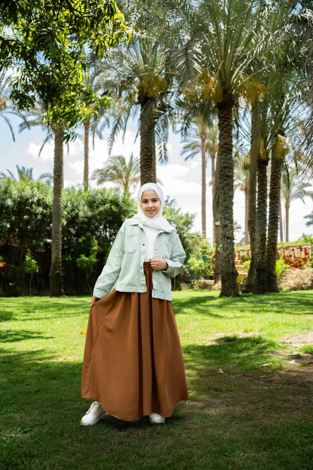 Teens Kaloush Skirt – Flowing Elegance for a New Generation