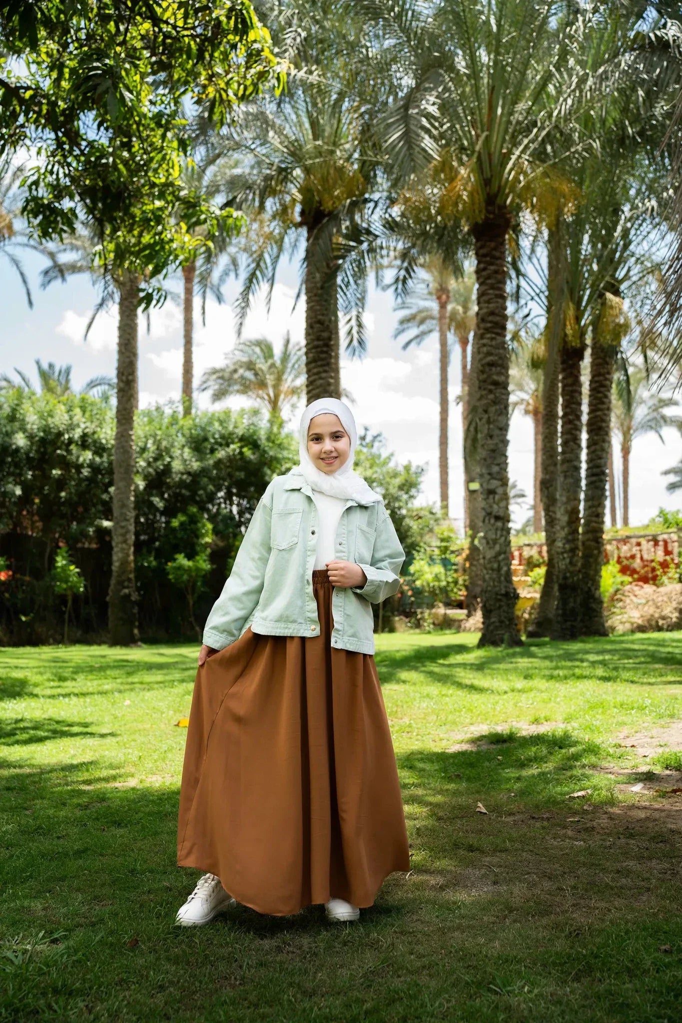 Teens Kaloush Skirt – Flowing Elegance for a New Generation