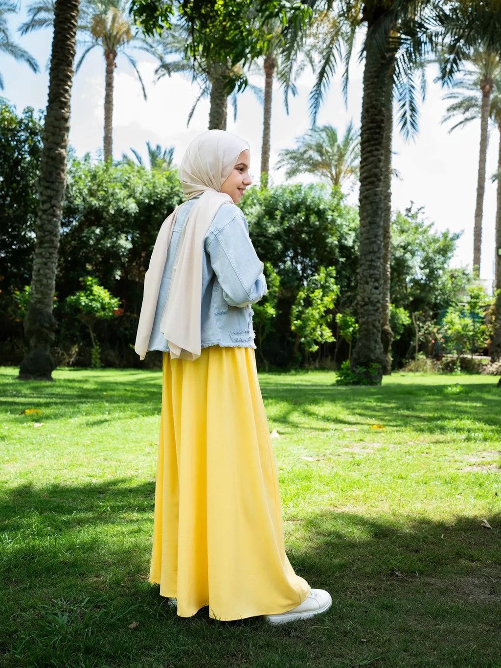 Teens Kaloush Skirt – Flowing Elegance for a New Generation