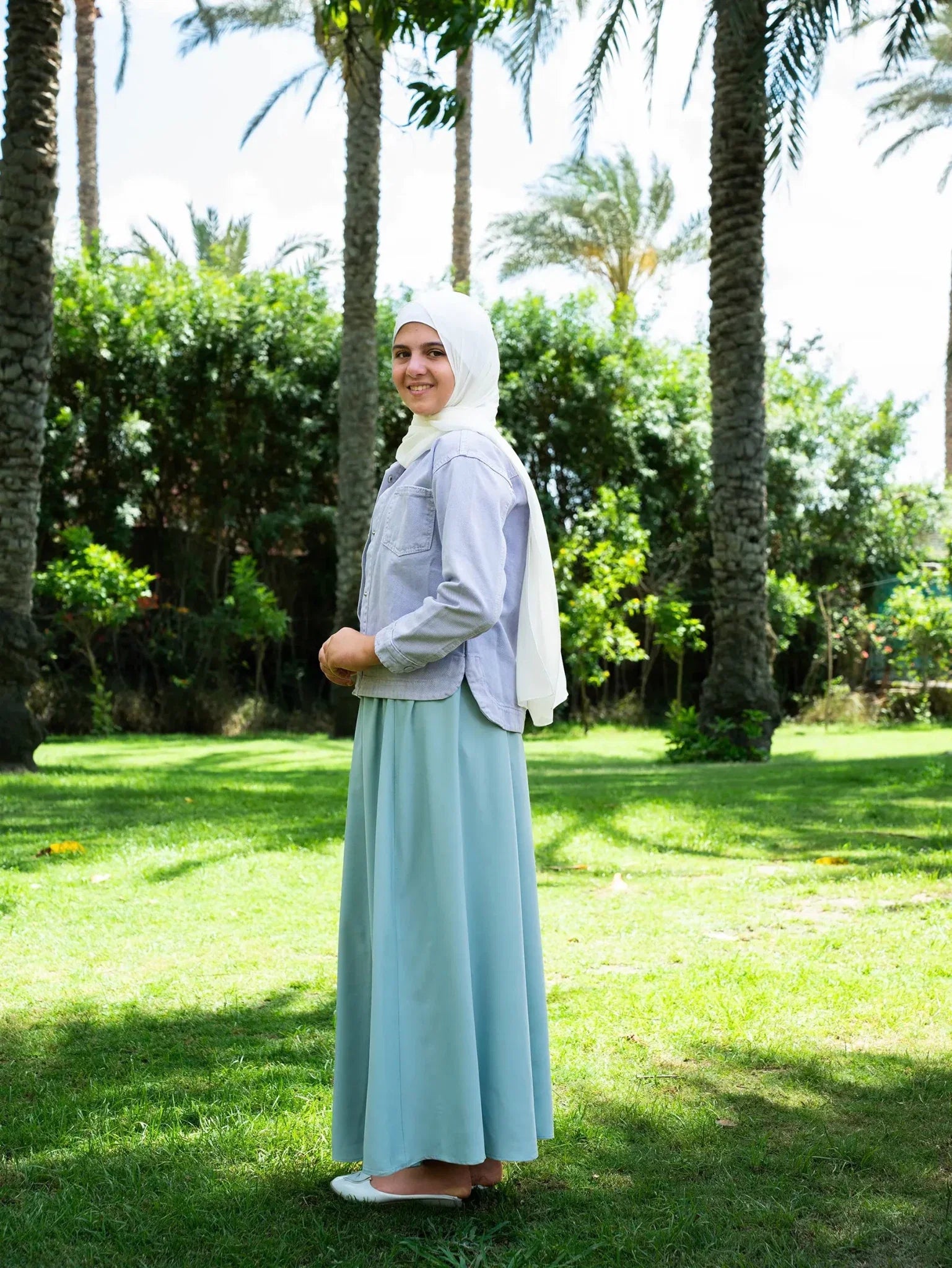 Teens Kaloush Skirt – Flowing Elegance for a New Generation