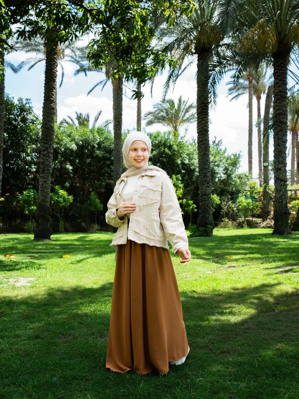 Teens Kaloush Skirt – Flowing Elegance for a New Generation